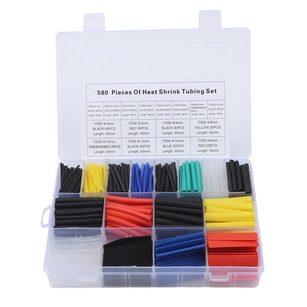 Heat Shrink Tubing Heat Shrink Kit Flame Retardant High Expansion Ratio