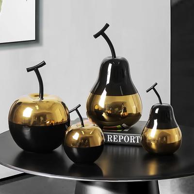 Décoration nordique en céramique de fruits, moderne, simple, pour bureau, maison, douce, modèle de chambre à coucher, créative