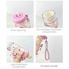 BPA Free Portable Straw Cup Large Capacity Drinking Bottle With Tea Infuser  Travel