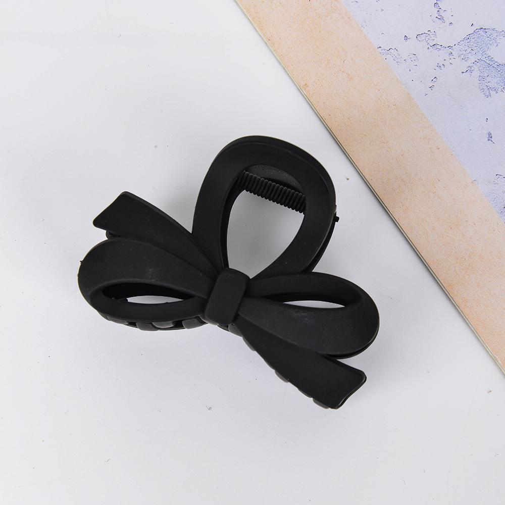 1pc Bow Hair Clip, High-end Back of the Head Hair Clip, Shark Clip, Hair Accessory for Temperament
