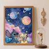 Diamond Painting Kit Stitch Galaxy 5D DIY, Suitable for Beginners and Craft Lovers, Interior Space Decoration