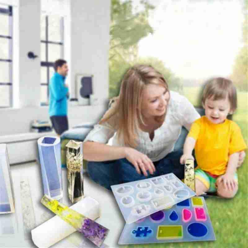 83Pcs DIY Handmade Crystal Glue Mould Mold Set Resin Jewelry Mold Kit 2020