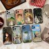 P-Pierre A-Auguste R-Renoir  Phone Case Silicone Soft For IPhone 17 16 15 14 13 12 11 X XR Plus Pro Max Plus