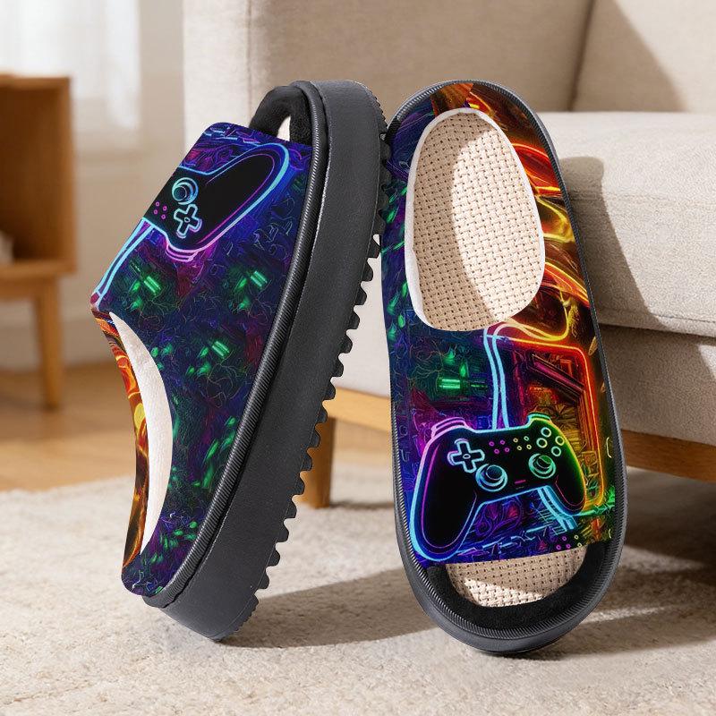Unisex Linen Cotton Slippers for Spring, Summer  Autumn 40-41