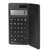Solar Calculator with LCD Writing Tablet Portable Foldable Desktop Calculator for Office Study Room