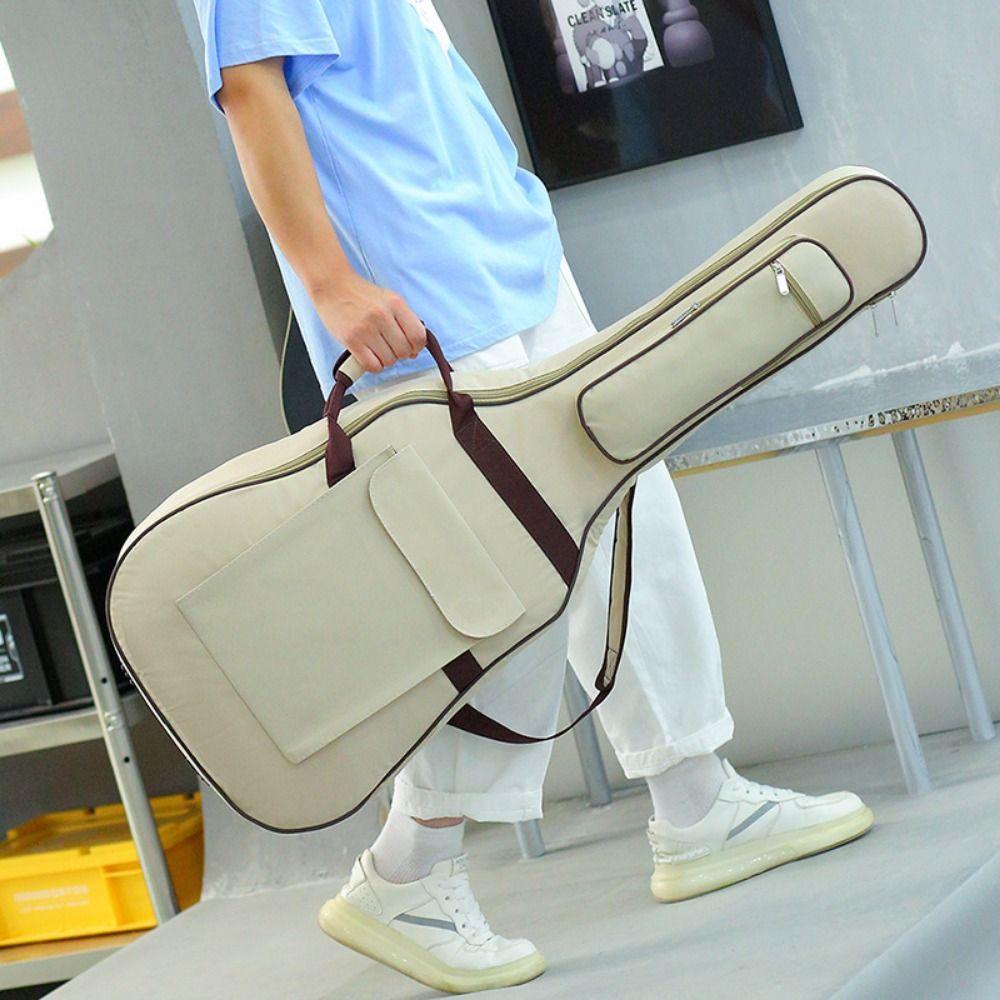 With Side Handle 41 Inch Guitar Bag Carrying Bag for Electric Guitars Acoustic Guitar
