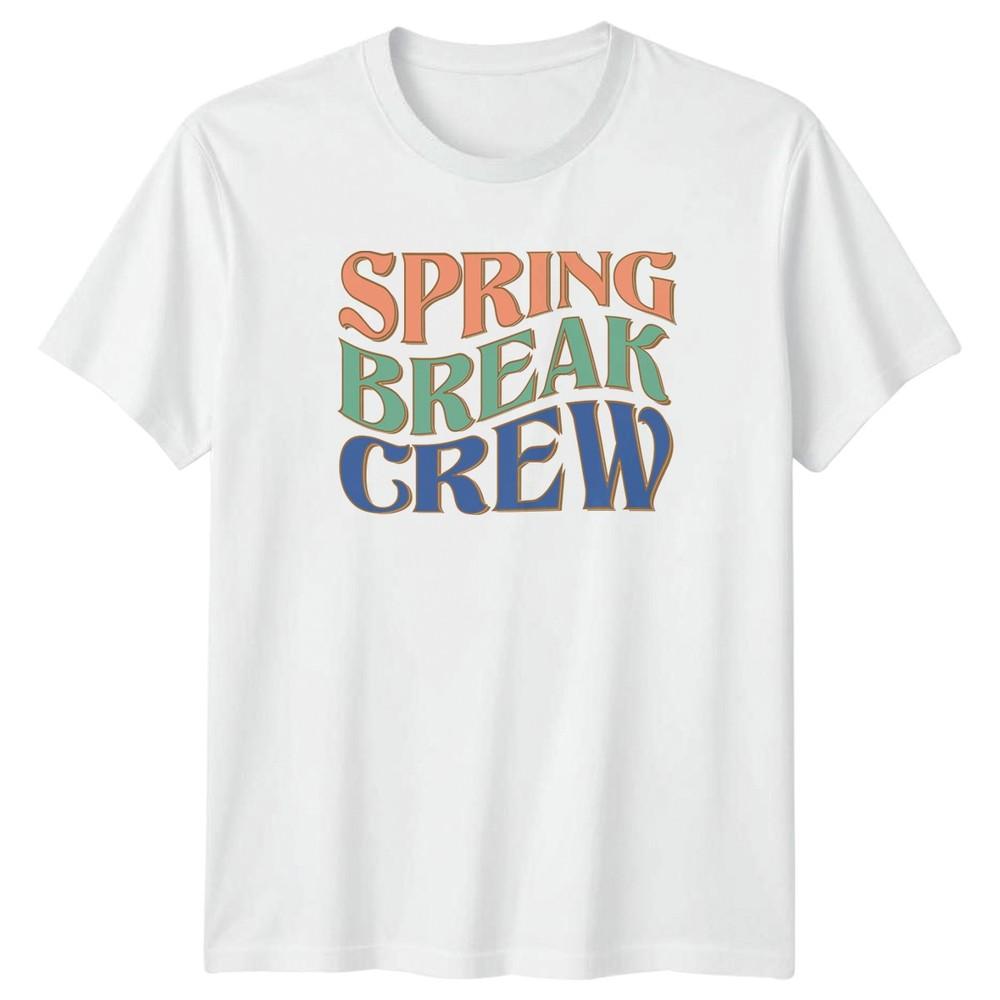 Spring Break Crew TShirt Seasonal Group Travel Vacation S