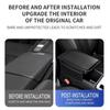 Car Armrest Cushion Cover Leather Center Console Box Pad Protector Accessories