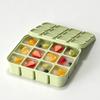3Pcs Silicone Baby Food Freezer Tray With Lid, Ice Cube Mold For Homemade Fruit Vegetable Puree Snack Storage