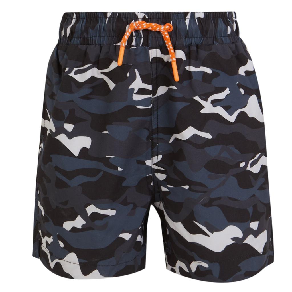 Regatta Childrens/Kids Skander III Camouflage Swim Shorts