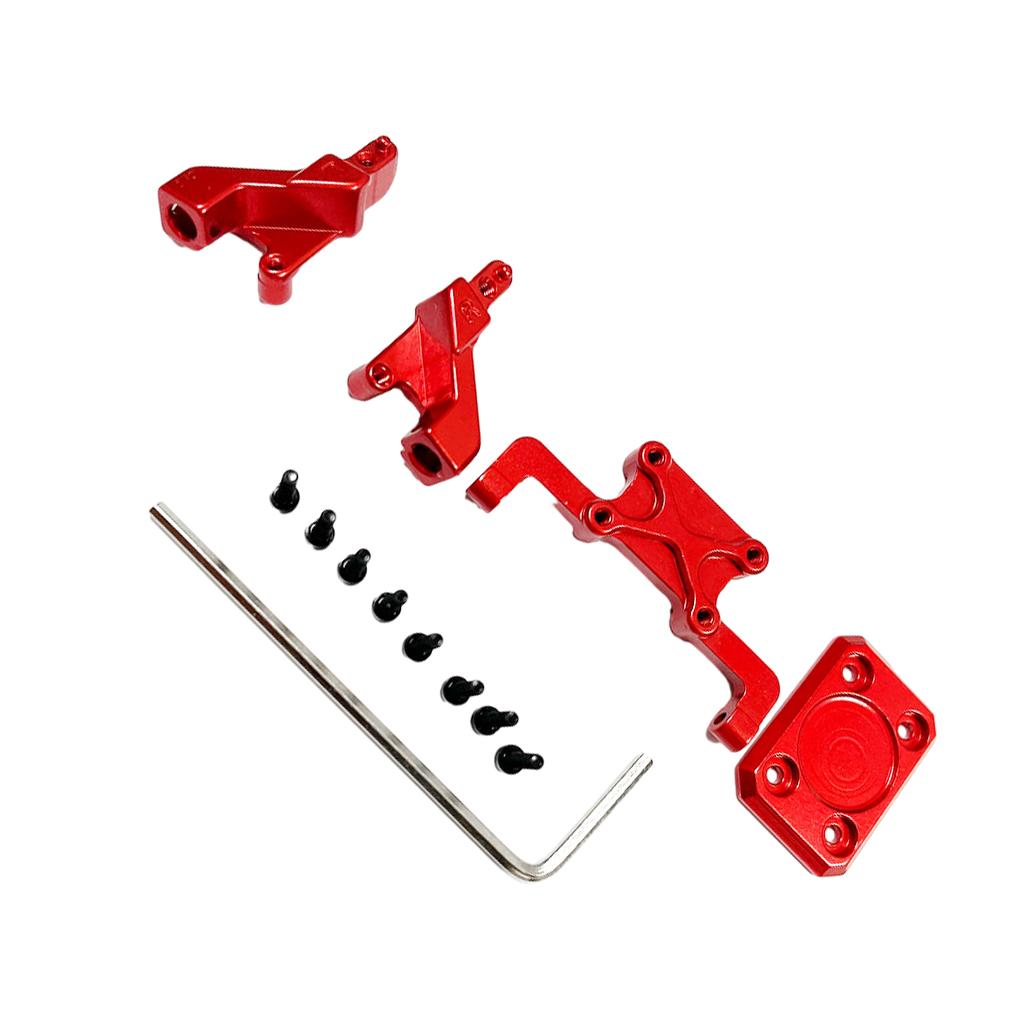 Aluminum Alloy Frame Guard Rear Bumper Mount For 1/24 Axial SCX24 RC Car Part RC Car Accessories Replacement Parts