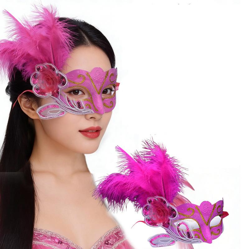 Sexy Half-face Masquerade Masks for Parties, 2-pack
