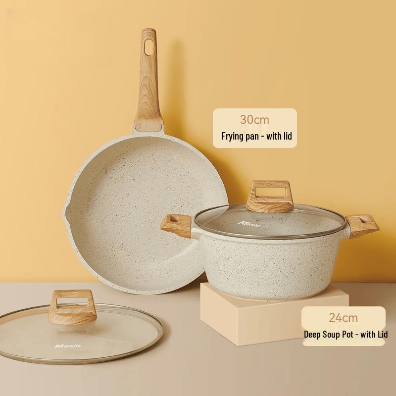 Chef Yi Ba Maifan Stone Non-Stick Cookware Set