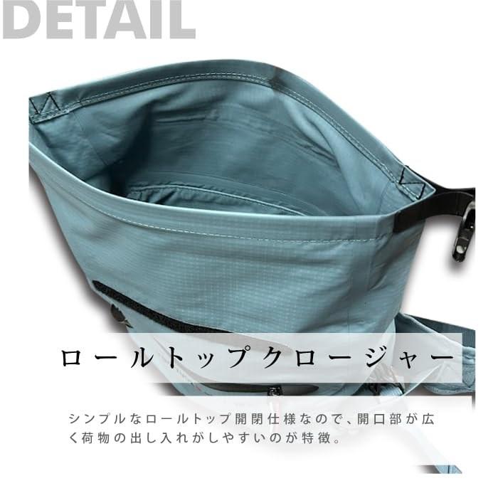 [OSAH DRYPAK] LightWeight 25L Backpack Waterproof Bag, Shoulder Bag, Lightweight, Black