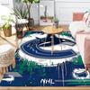 Vancouver Hockey Art Area Rug Suitable for Indoor And Outdoor,Carpets for Kitchens, Homes, Offices, Living Rooms,Home Decor,Christmas Gift