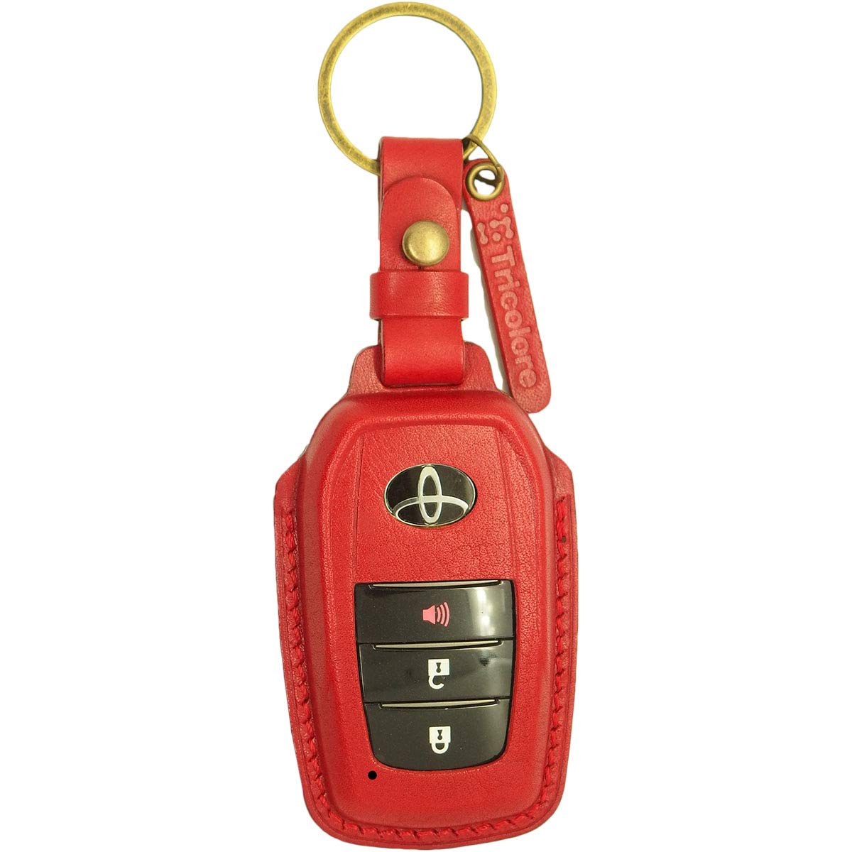 

TricoloreExchange Harrier Highest Grade Genuine Leather Smart Key Case Red Red (80 Series) [1SC6T0233] ferrari червоний колір