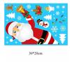 Noel Pencere Çıkartmaları Xmas Ağacı Ev Kar Tanesi Cam Çıkartması Mutlu Noeller Dekorasyon Ev Navidad Hediyeleri Noel