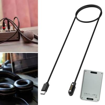 USB-C magnetinis įkrovimo laidas, skirtas PLAUD Note AI balso įrašymo įrenginiui, lengvai pasiekiamas maitinimo įkroviklio laido pakeitimas, balso įrašymo įrenginio priedai