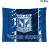 Custom Name Lech Poznan2 Printed Tapestry – Wall Hanging for Bedrooms, Dorms, and Home Decor