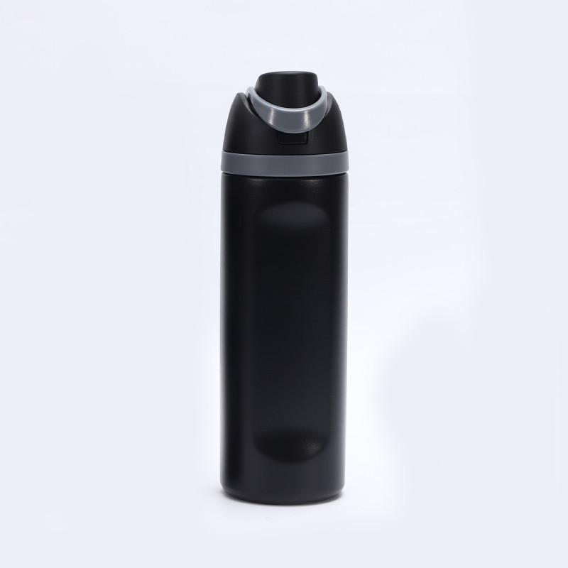 Steel Stainless Owala Water Bottle Straw 710ml Push Lid Keeps Sports Drinks