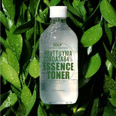 [Certifié Végan] EDLP Houttuynia cordata 84% Lotion Tonique Essentielle 300ml, 1 pièce
