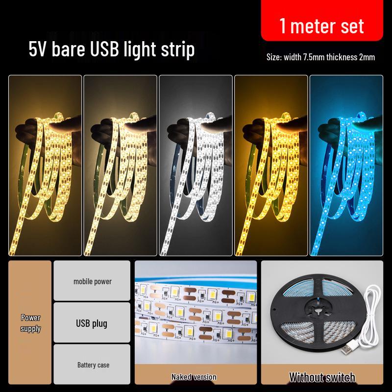 

Сверхяркая самоклеящаяся светодиодная лента для подсветки телевизора Neutral Light