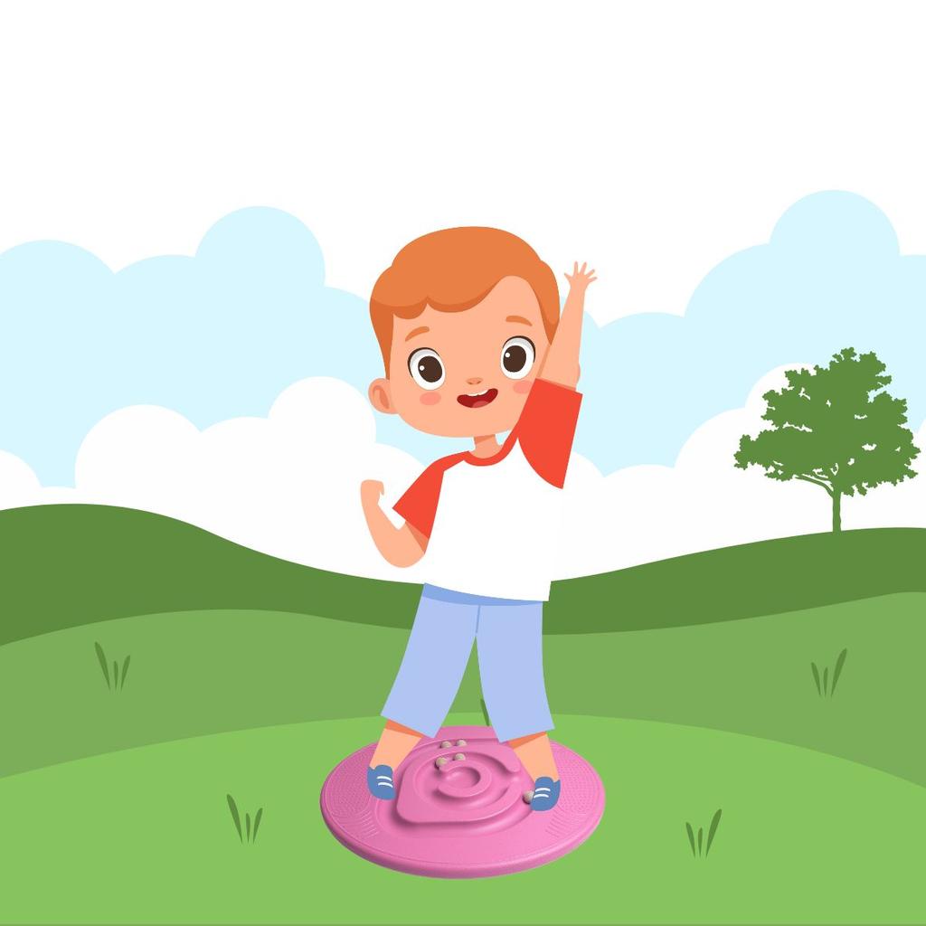 Egg Balance Board - Pink