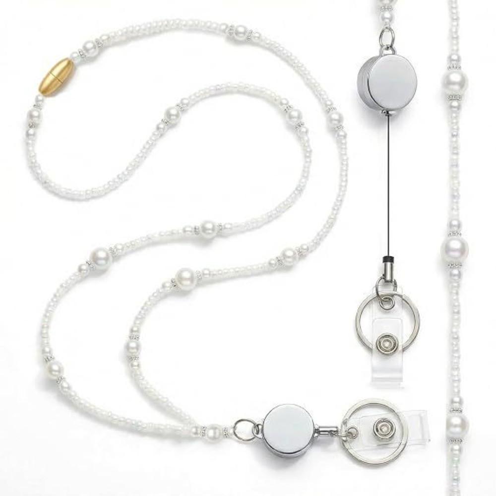 Detachable Mobile Phone Beaded Lanyard Waterproof Mobile Phone Lanyard Office