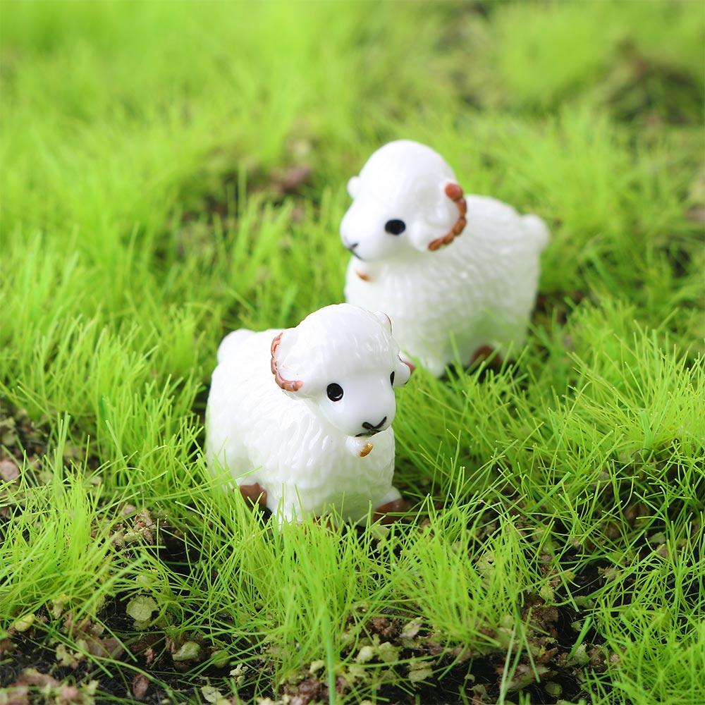 Animal Model Fairy Garden Decoration Glass Moss Ornaments Miniature Figurine Micro Landscape