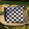 Fashion Plaid Cushion Cover Soft Reversible Durable Pillow Cover MultiScene Use for Home Car Daily Comfort