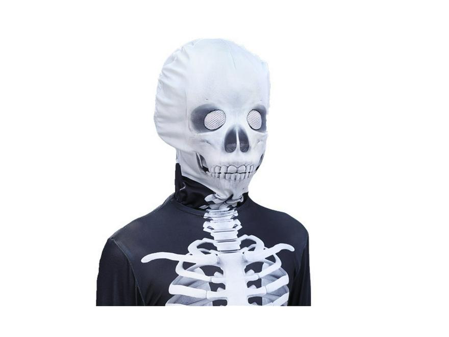 Spoof Skeleton Jumpsuit: Halloween Cosplay & Parent-Child Party Costume