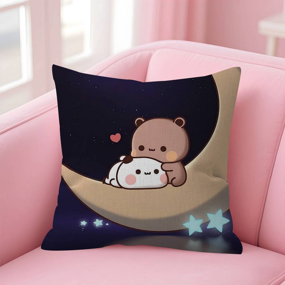 Cute Bubu Dudu Cushion Cover Pillow Cover Decor Pillowcase Printed Cushion Case For Couch