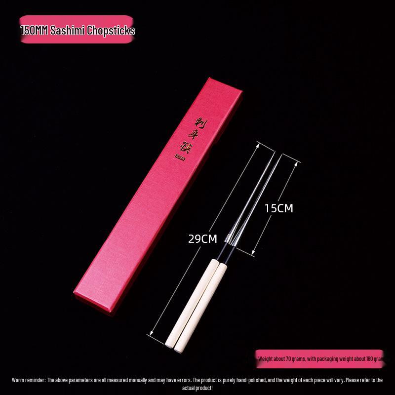 

Sashimi Steel Tip Chopsticks: Perfect for Sushi & Takoyaki
