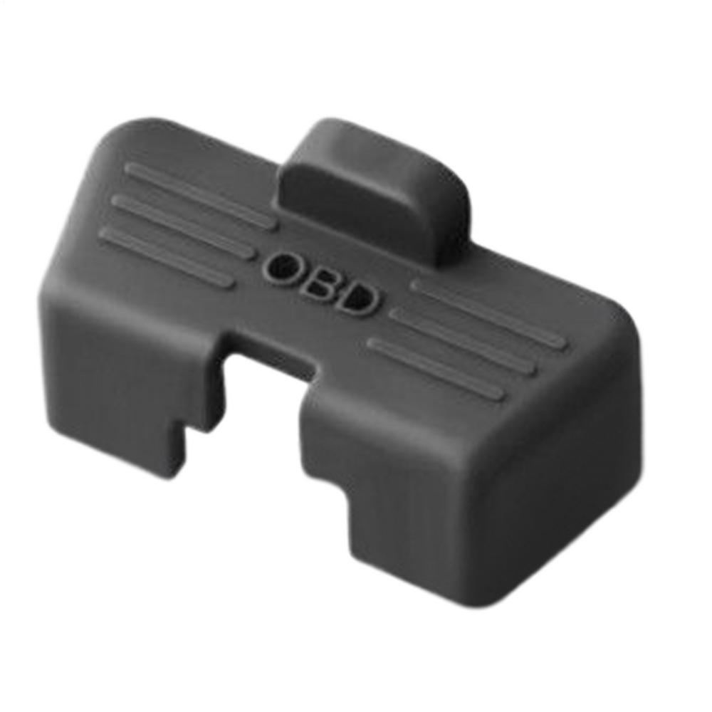 1 pièce Couvercle de port OBD en silicone Protecteur Cache-poussière pour diagnostic de voiture Étanche Antichoc Antirouille Universel Accessoire pour véhicule automobile