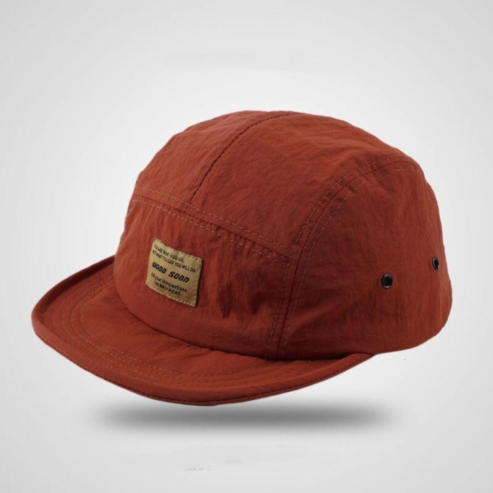 Japanese Short Brim Baseball Cap Breathable Quick-Drying Baseball Cap Autumn Casual Peaked Cap  Man