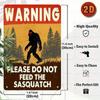 Sasquatch Vintage Metal Sign Outdoor Garden Decor Garage Bar Gift
