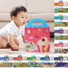 Early Education Sticker Book Develop Concentration With Reusable Stickers Of Animals Dinosaurs And Ocean Scenes