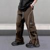 Overalls Men's Summer New Trendy Brand Fashion Loose Casual Pants Leggings