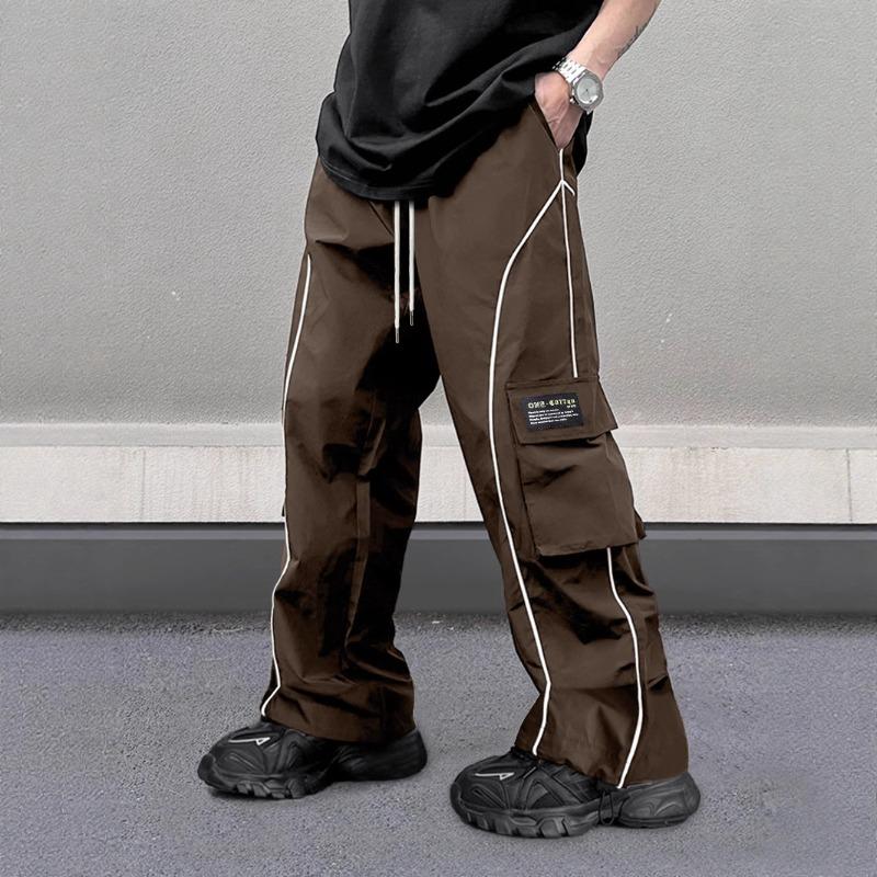 Overalls Men's Summer New Trendy Brand Fashion Loose Casual Pants Leggings