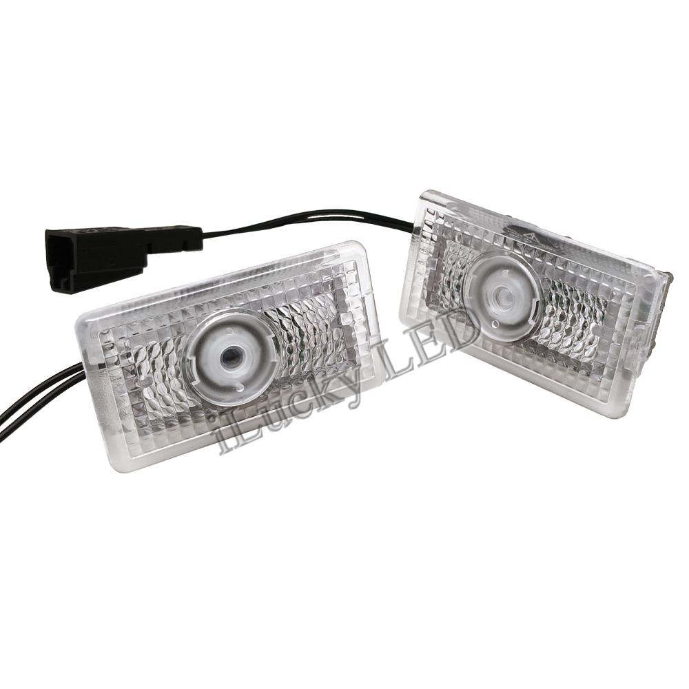 2Pcs Fashion LED Car Door Welcome Light Logo Projector for Tesla Model 3/Y 24-25 Model 3 17-23 Model Y 21-24
