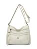 Women's Bag, Retro and Fashionable Crossbody Bag, Women's Washed Soft Leather Feel, Mother's Bag, Single-shoulder Bag