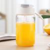 450ML/600ML Sippy Straw Cup with Flip Top Water Bottle BPA-Free One-Hand Operation Leak