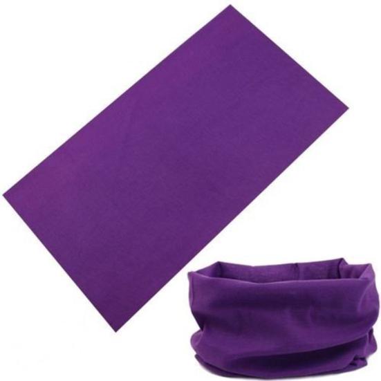 Women Pure Color Cycling Headscarf Head Wrap Bandana Scarf Headwear Warm