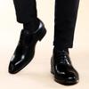 2024 New Brand Men Casual Shoes Vintage Lace-Up Men's Business Footwear Men's Club Shoes Leather Fashion Oxfords Shoes Men