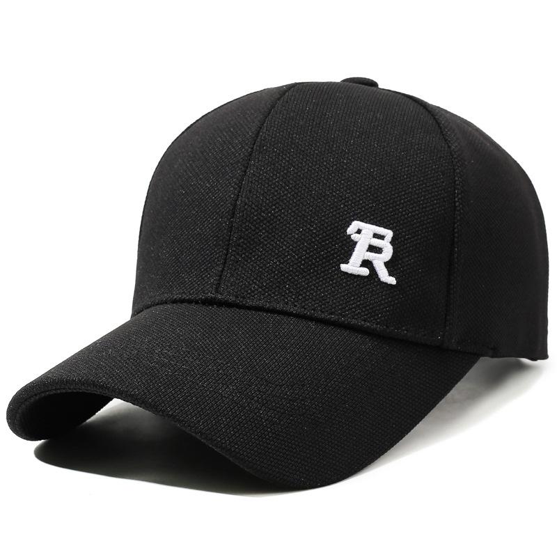 Pineapple Cloth Baseball Cap Men's Big Head Circumference Shows The Face Small Peaked Cap Spring 2026 New Outdoor Sunscreen Visor