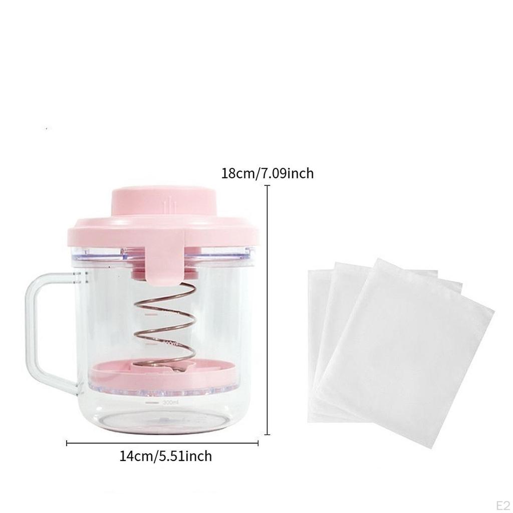 Griechischer Joghurt Sieb, Molke Separator, Multi Sojamilchbecher, Fruchtsaft für Dick