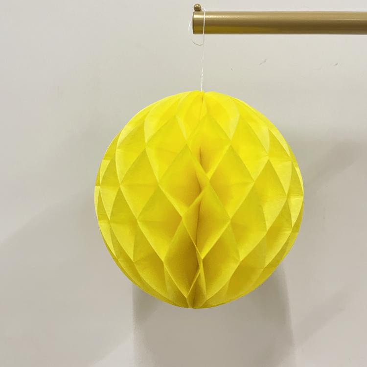 Honeycomb Paper Ball Garland: Perfect for Birthdays, Weddings, Room Decor, and Events