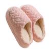 Cotton Slippers Women's Spring and Autumn Winter Shoes for Home Use Indoor Non-slip Thick Soles Home Warmth Couple Men