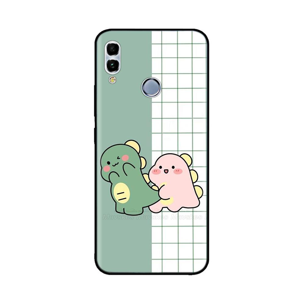 For Huawei P Smart 2019 Case Phone Cases Funny Camera Protection Soft Silicone Back Cover For Huawei P Smart 2019 Shell Fundas
