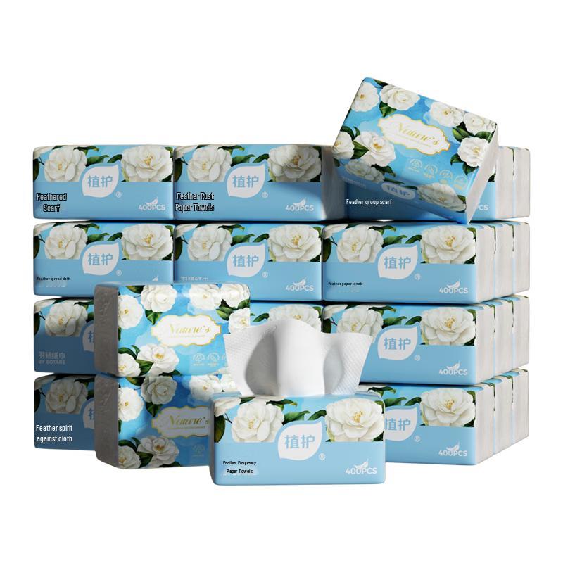 Zhihu Camellia 4-Ply Facial Tissues